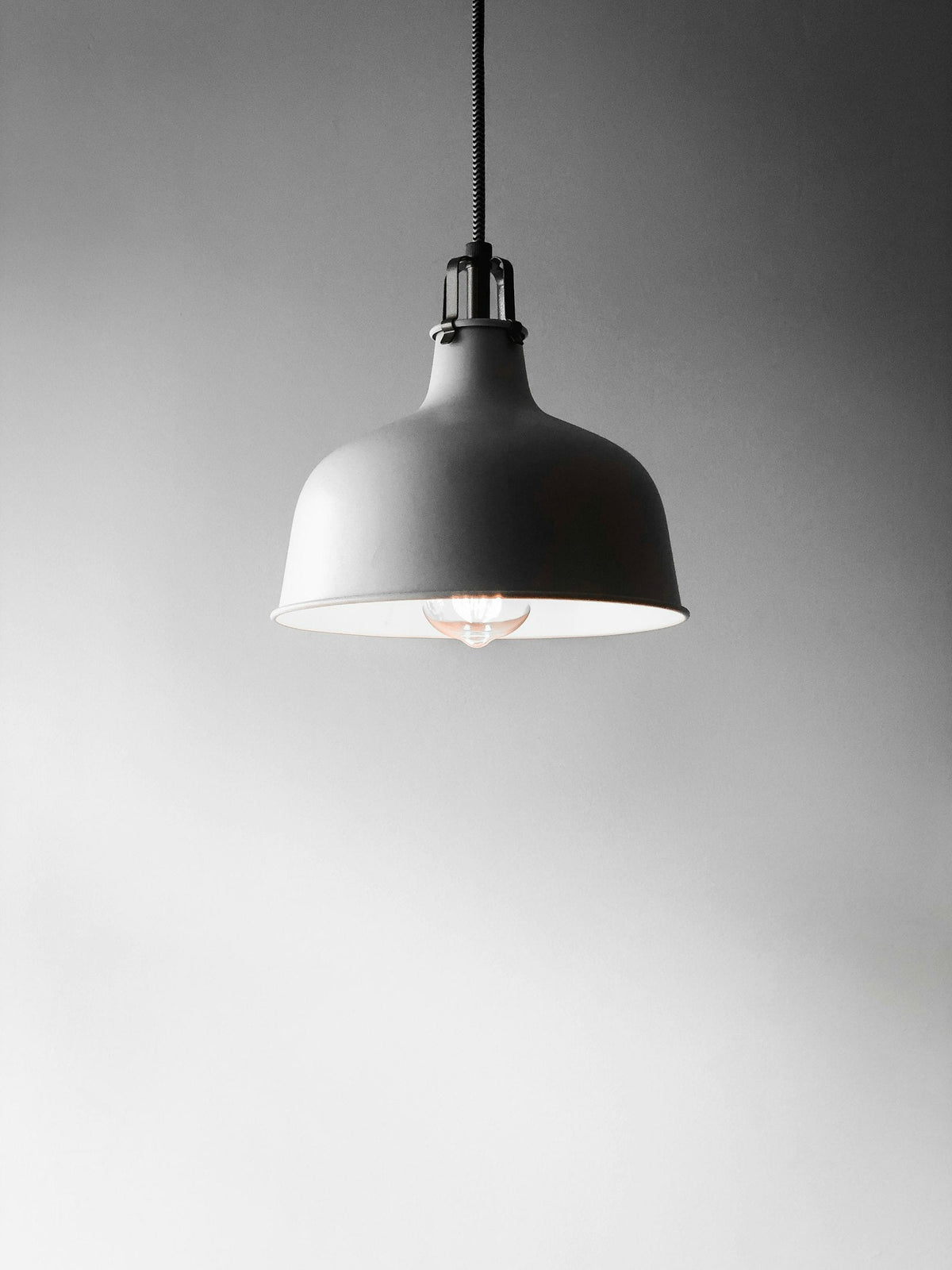 Pendul metalic gri antracit