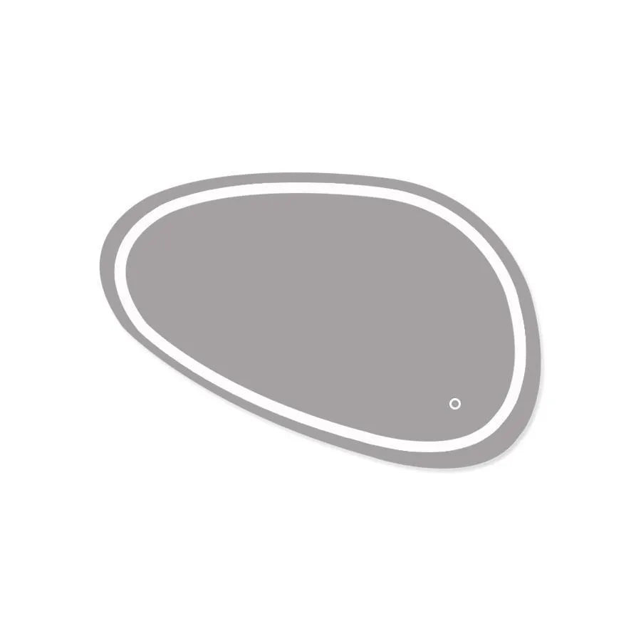 Oglinda LED, 80x45cm, Disegno Touch Marcello, Sistem Dezaburire, Dimabila