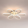 ELIZA LED Chandelier with Remote Control, 63W, Cool/Warm/Neutral Light, Dimmable, White