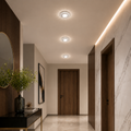 Spot LED ORBITA, 5W, Rotund, Lumina Rece + RGB, Alb, Rasina si Sticla SL303WH