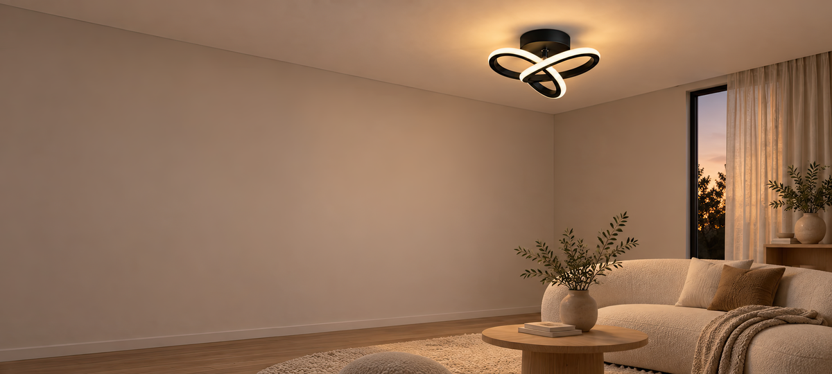 Lustra LED VERTEX Infinitum 13W, Lumina Rece/Calda/Neutra, Negru, imaginea 12