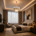 Kristálový lustr VERSAILLES Petito 3xE14, priemer 30 cm, lesklé zlatá a biela, nastaviteľná výška, kov a krištáľ