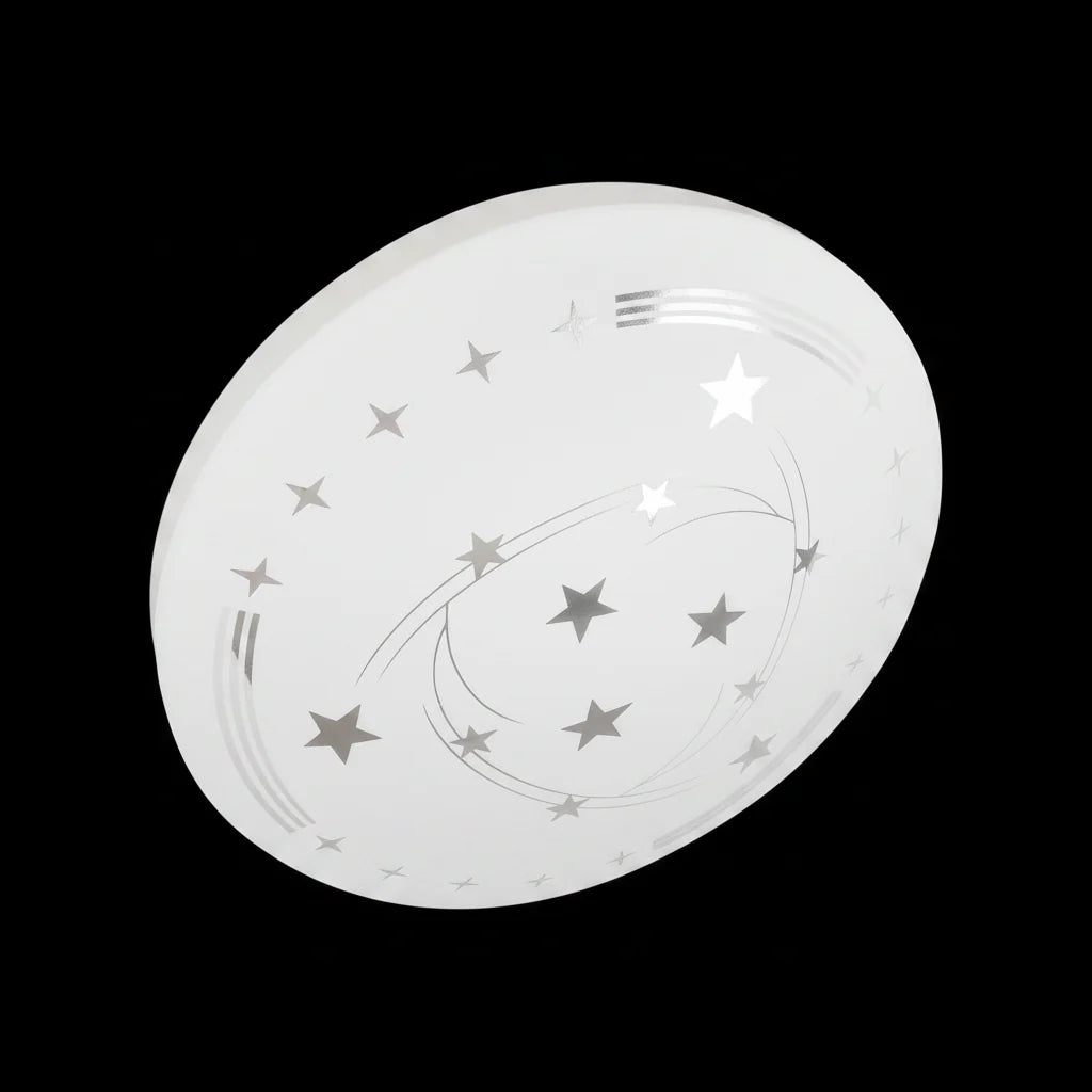 Plafonieră LED Stele 23 cm, 22W, 3000K / 4000K / 6000K, Alb, Metal si Acril