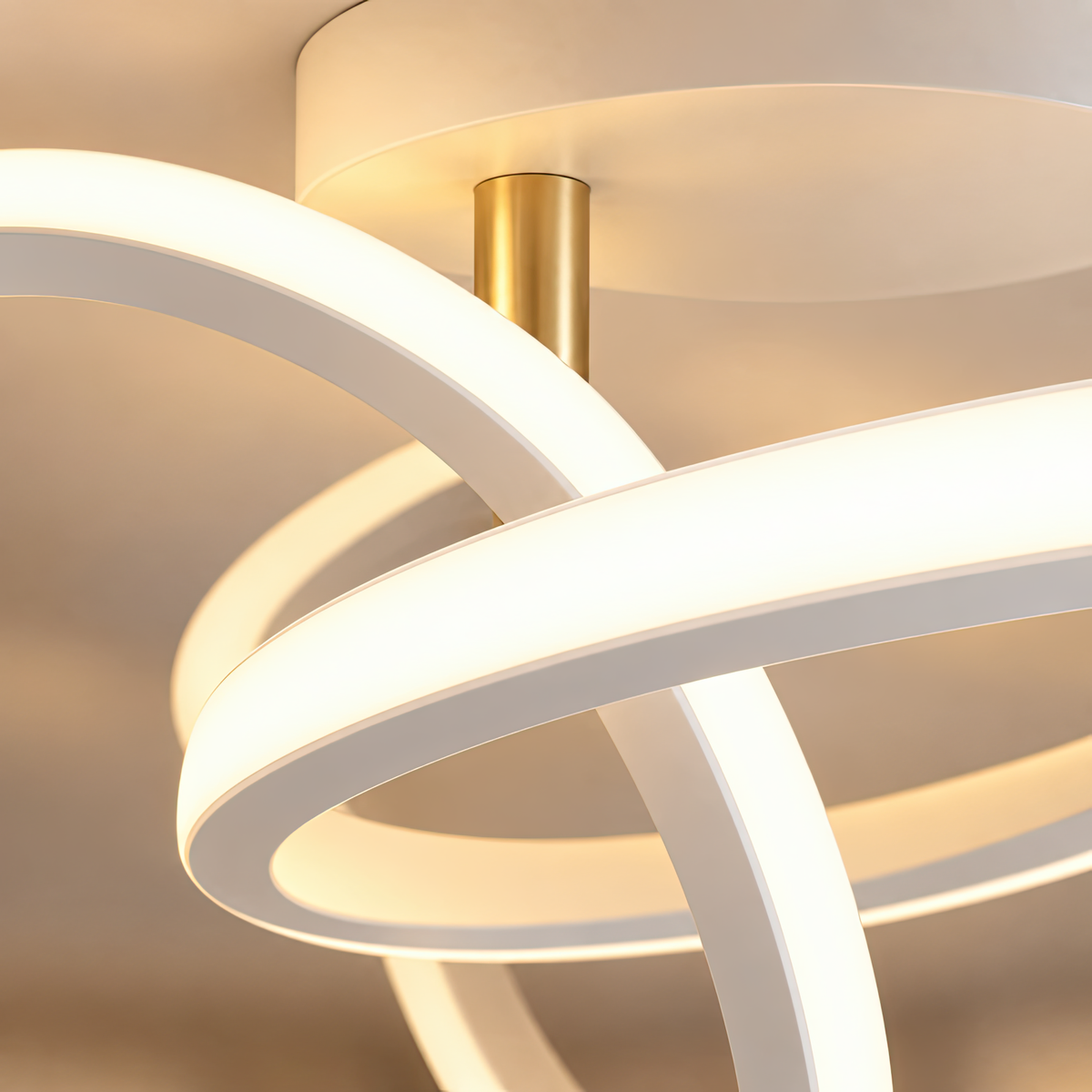 LED Chandelier VERTEX Infinitum 13W, Cold/Warm/Neutral Light, White, imaginea 2