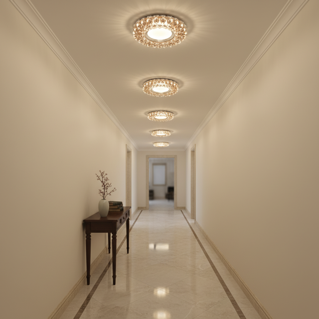 Spot LED ORBITA, 5W, Rotund, Lumina Rece / Calda, Bronz Antichizat, Rasina si Sticla SL685AB