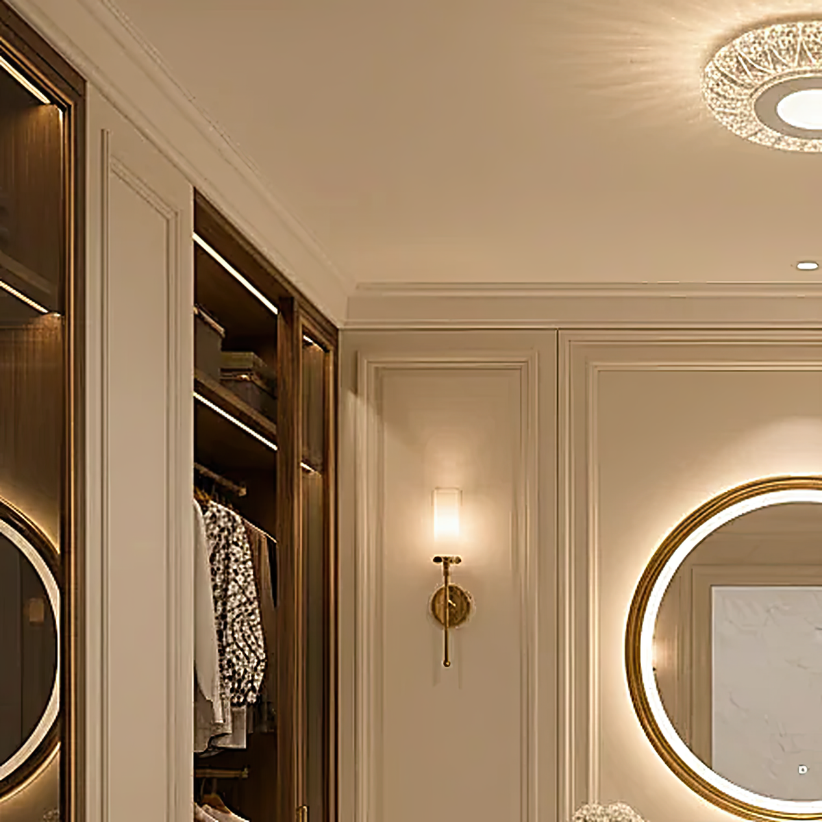 Lustra LED LL7001WH