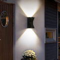 Outdoor and Indoor LED Floodlight, 6W, 2 x 5W Light Sources, IP65, ABS, Black, 3000K, AX100/2BK