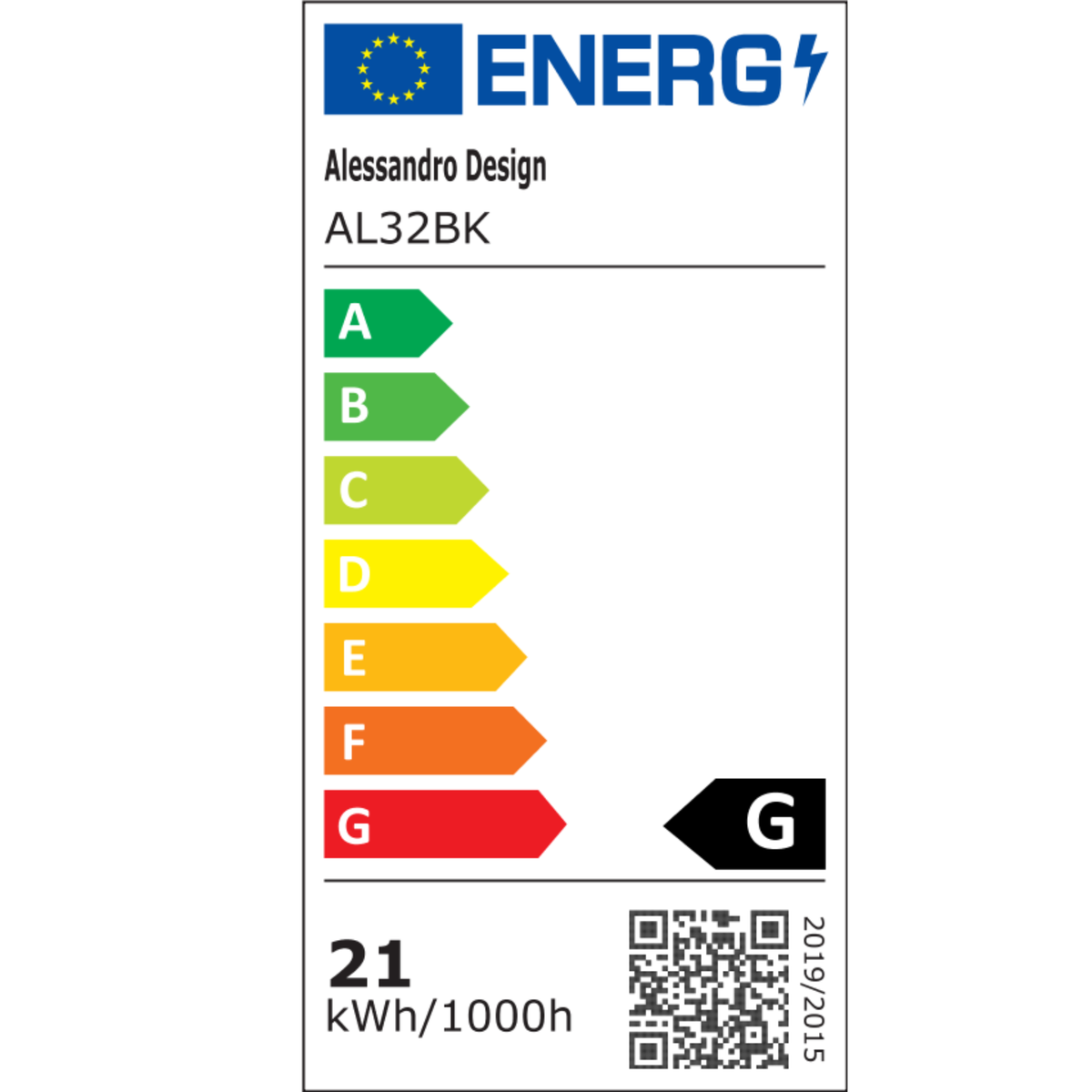 Aplica LED 21W Swarna Rece/ Calda/ Neutra, Negru