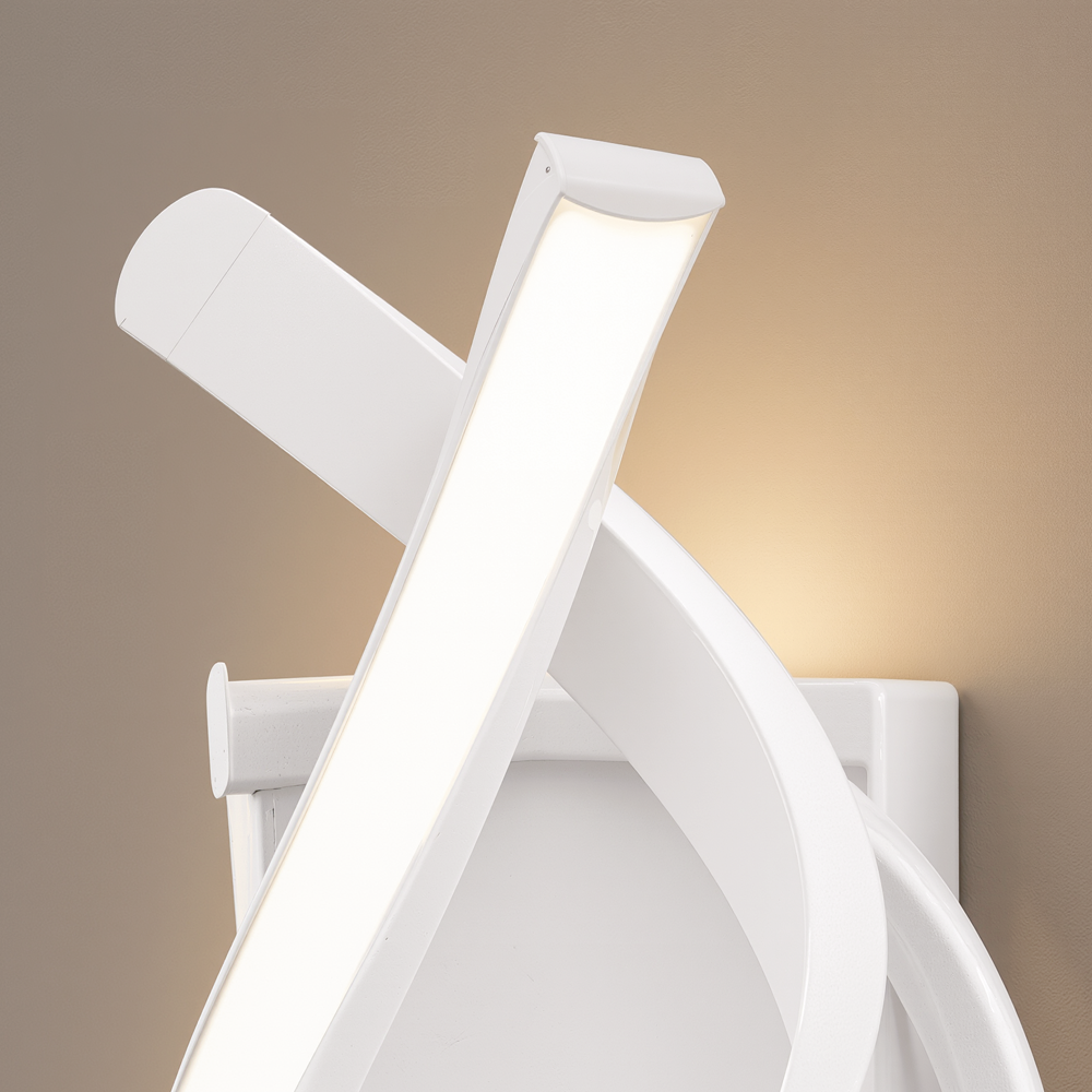 Aplica LED Reid 13W, Lumina Rece/Calda/Neutra, Alb, imaginea 2