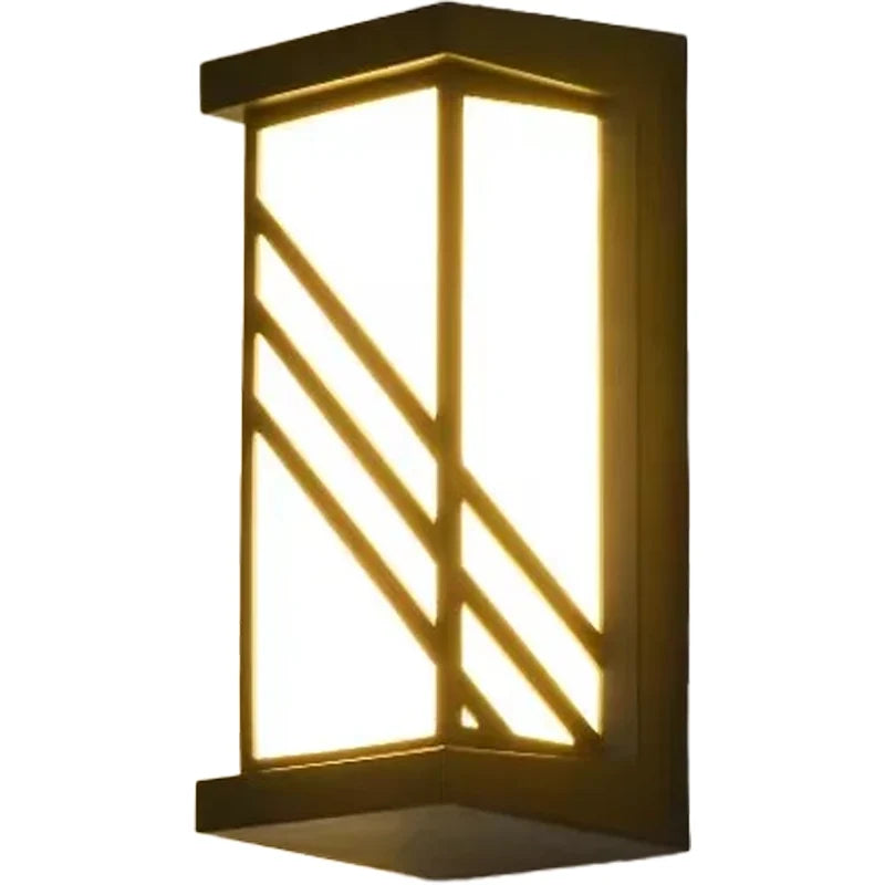 Aplica LED Exterior AX140BK 20W Alb Negru, imaginea 3