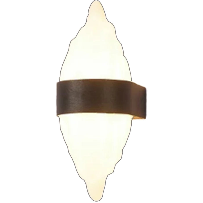 Aplica LED Exterior ICEBERG 10W Metal IP65 Negru AX210BK
