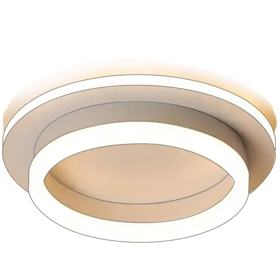 LED luster MODERNÝ 26W, Priemer 20cm, Okrúhly, svetlo Studené/Teplé/Neutrálne, Biela, imaginea 2