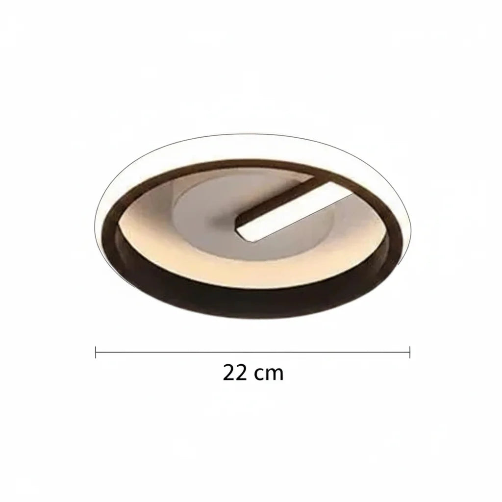 LED luster VICTORIA 19 W, okrúhly, studené/teplé/neuterálne svetlo, čierny, biely, imaginea 5