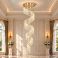 Candelabru Cristal LED Nomiki Auriu