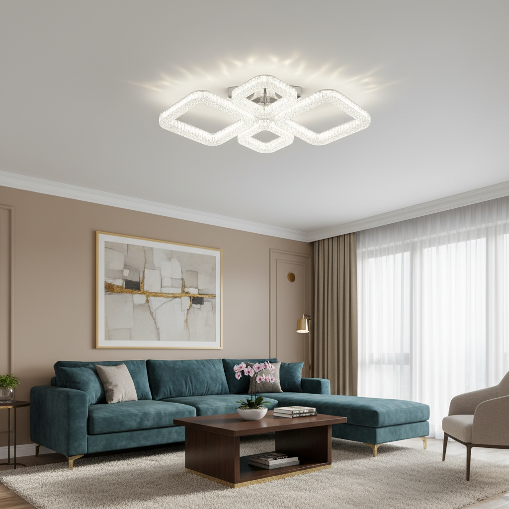 Lustra LED LT766/4WH