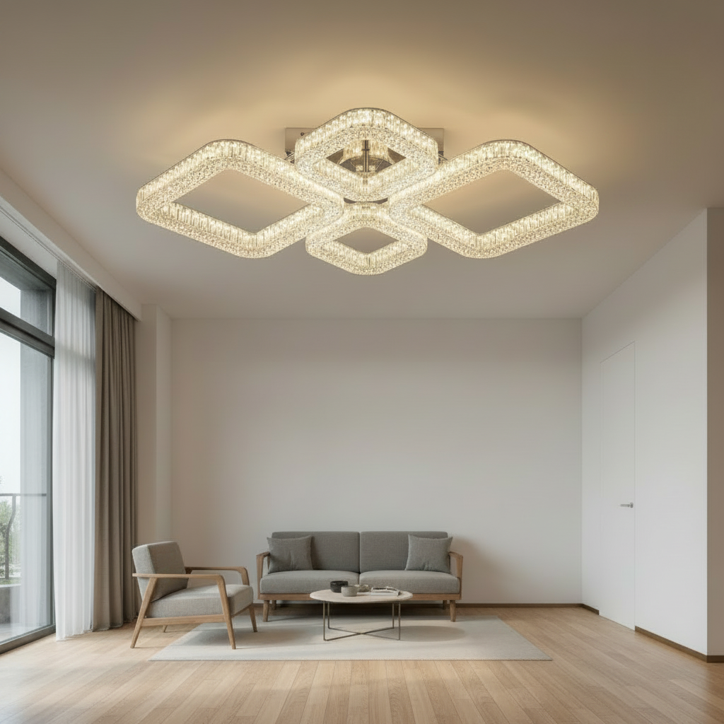 Lustra LED LT766/4WH