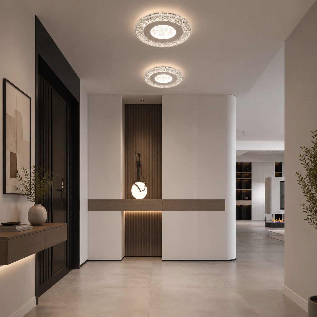 Lustra LED LL7002WH