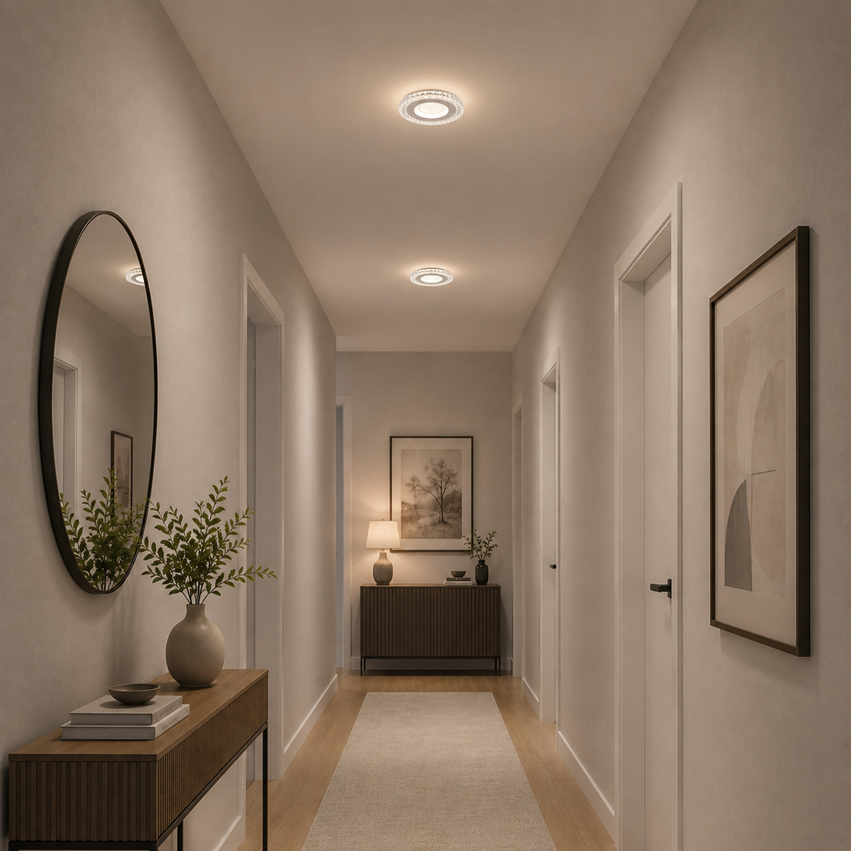 Lustra LED LL7003WH