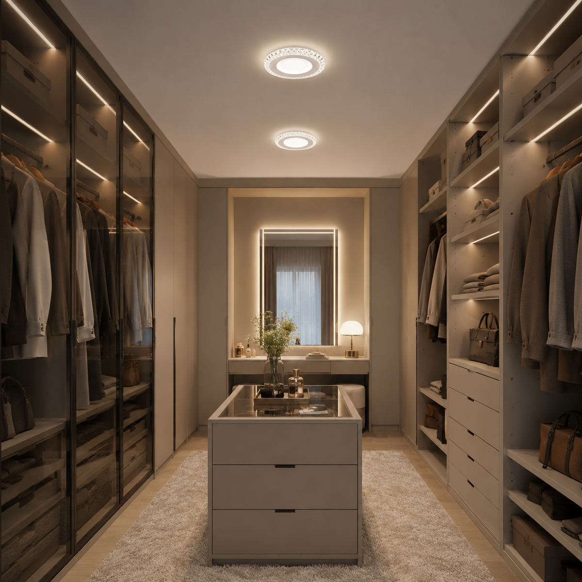 Lustra LED LL7004WH