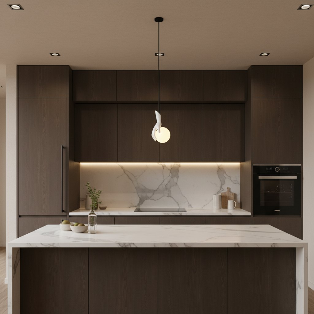 Aplica LED Decorativa MANOS, 13x120cm, 2xG9, Sticla si Resina, Alb