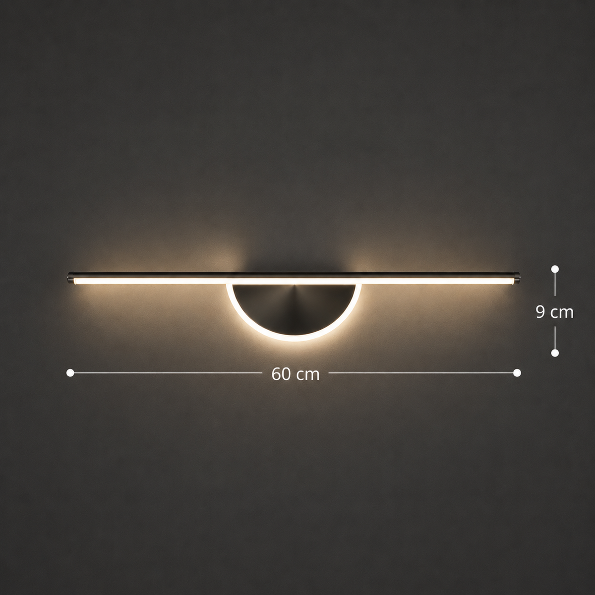Aplica LED AL517BK