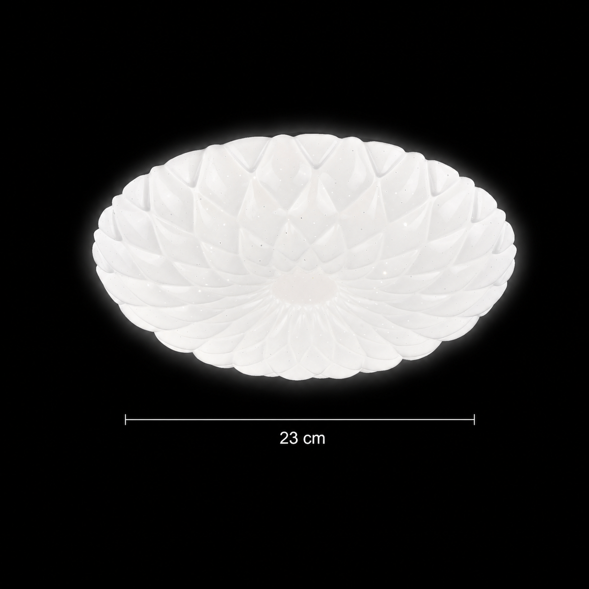 Plafonieră LED 23 cm, 22W, 3000K / 4000K / 6000K, Alb, Metal si Acril PL154/23