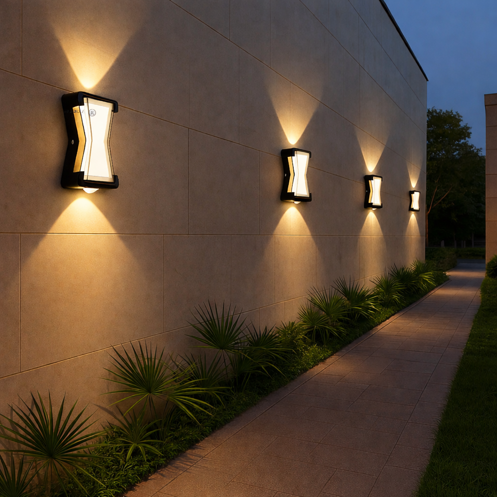 LED svietidlo AX216 na exteriér a interiér, 2 zdroje x 10 W, kovové, čierne, 3000 K, imaginea 2