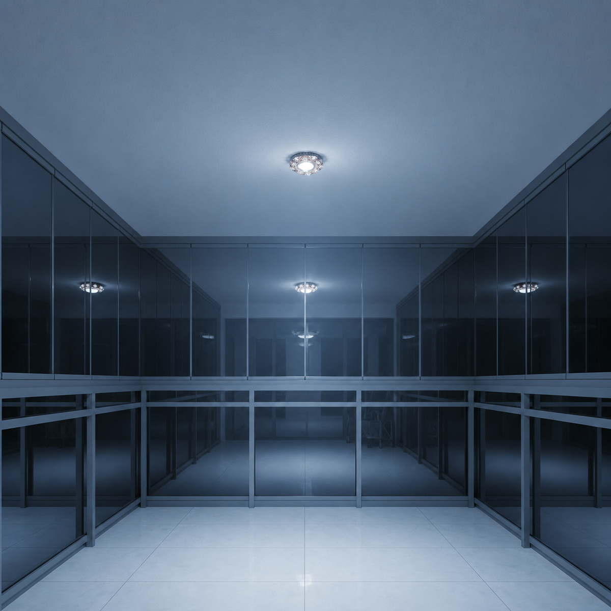 Spot LED ORBITA, 5W, Rotund, Lumina Rece / Calda, Bronz Antichizat, Rasina si Sticla SL682AB
