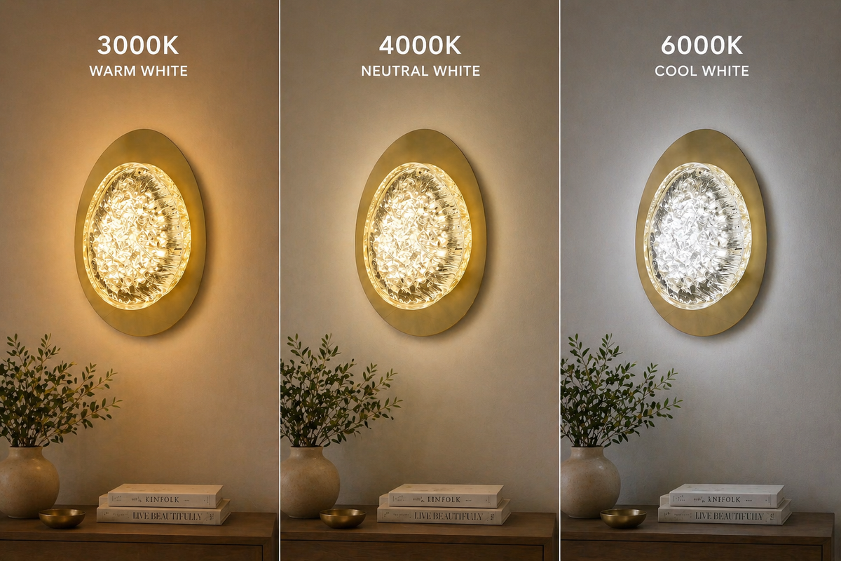 Aplica LED Decorativa GEM Lumina Rece/Neutra/Calda Auriu