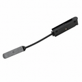 Conector Electric Flexibil Pentru Sina Magnetica NAVOI, Metal si Acrilic, Negru