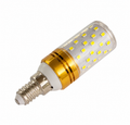 Bec E14 LED, 12W, Auriu, Lumina Calda/Neutra/Rece, 3000K/4000K/6000K