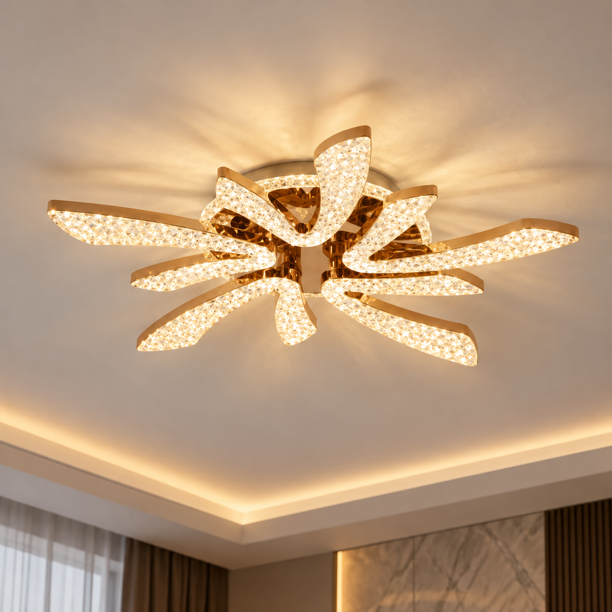 Lustra LED LT774/5GD