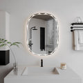 Oglinda LED Ovala, Dezaburire, 50x70cm, Z015 Basic Touch