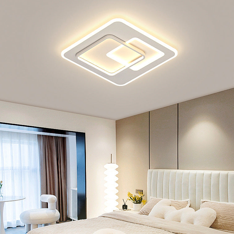 Lustra LED cu telecomanda NOLUX 34W, Patrata, lumina Rece/Calda/Neutra, Dimabila, Alb