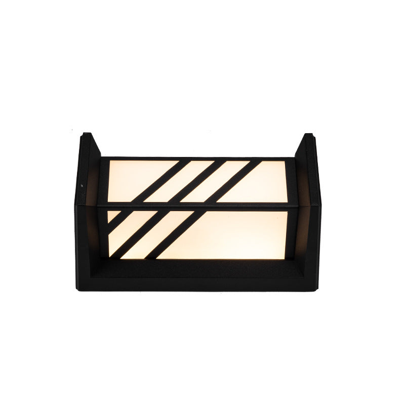 Aplica LED Exterior AX140BK 20W Alb Negru, imaginea 2