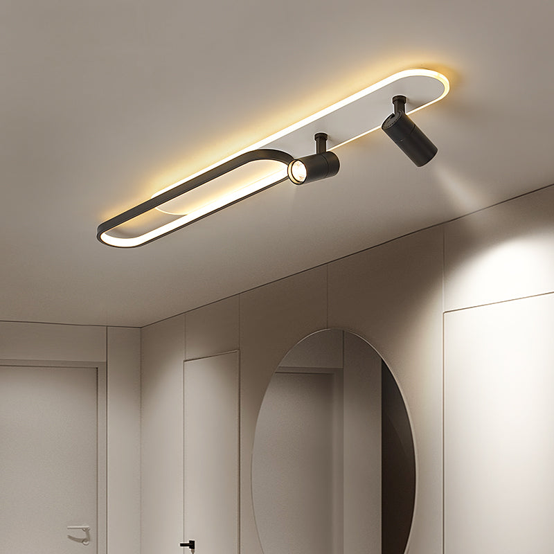 FISSO Camilla 69W Dimmable LED Chandelier, Cool/Warm/Neutral Light, Black, imaginea 6