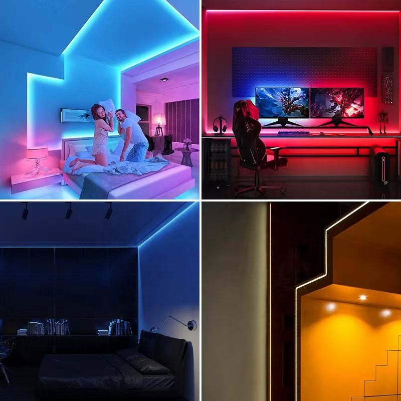 Banda Led 5050, RGB, 220V, 1m