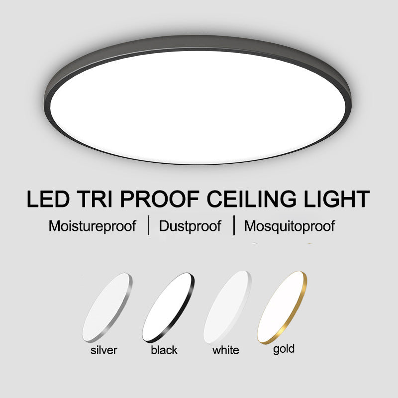 Plafoniera LED SOLIS 27cm 20W Lumina Rece, Negru, imaginea 5