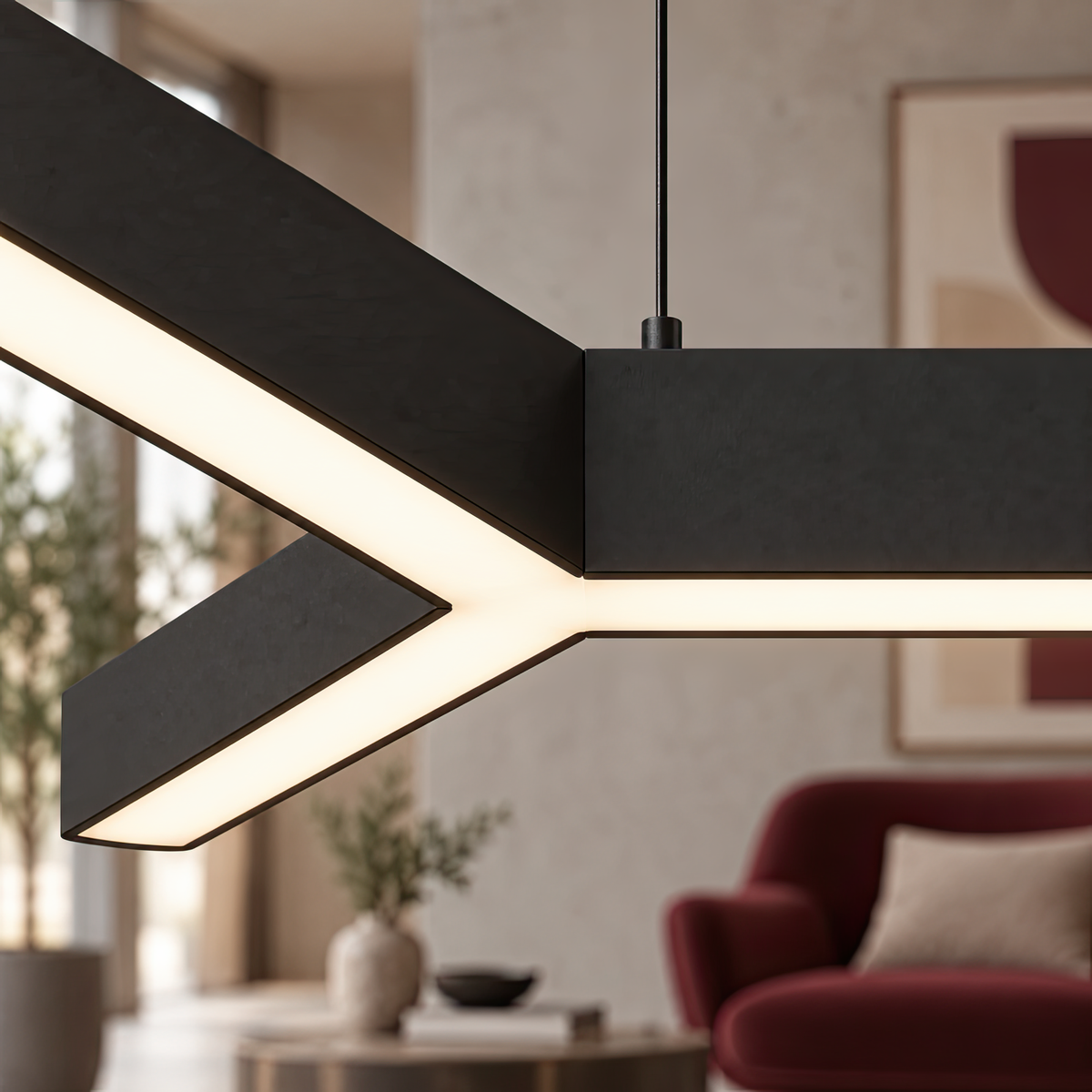 Lustra LED LL5004/720BK