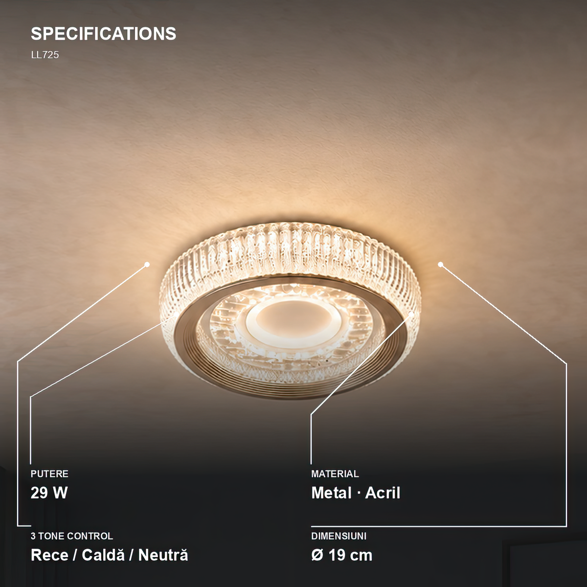 Aplica perete LL725
