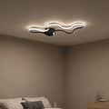 Lustra LED cu telecomanda ORMS Eleganza, 3000K/4000K/6000K, 56W, Metal și Plastic, Negru