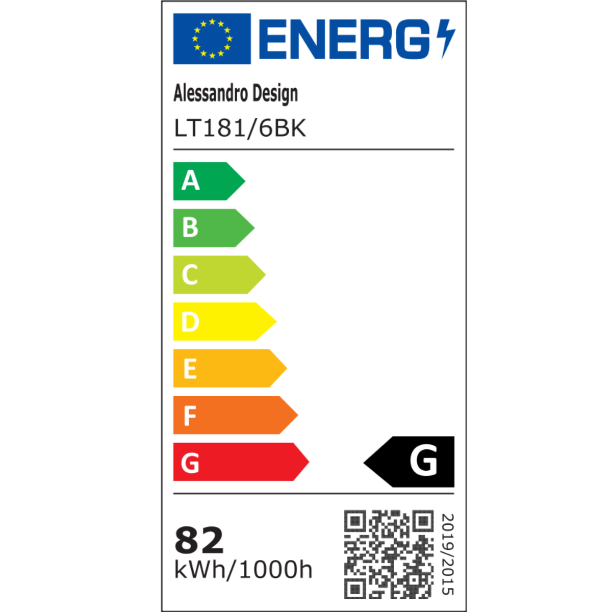 Lustra LED Suspendata cu Telecomanda, STRATA, 6 elemente, 82W, Lumina 3000/4000/6000K, Negru, Inaltime Reglabila
