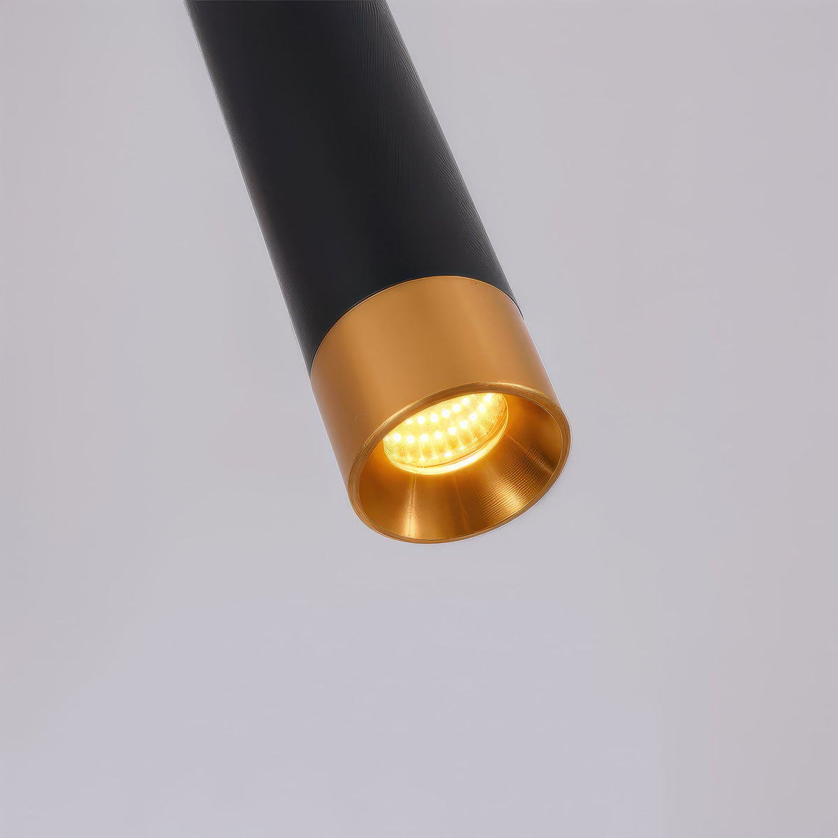 DAMARA 44W LED Pendant Chandelier with Remote Control, Cool/Warm/Neutral Light, Dimmable, Black, Adjustable Height, imaginea 9