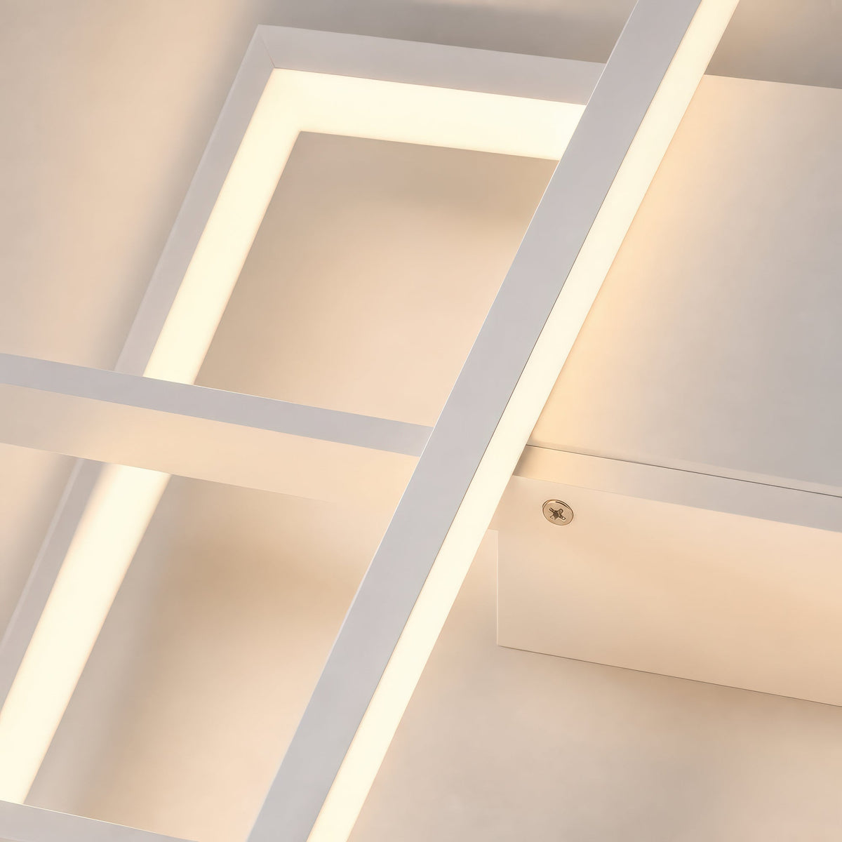 LED luster s diaľkovým ovládačom LANDYN 78W, studené/Teplé/Neutrálne svetlo, Stmívateľný, Biela, imaginea 2
