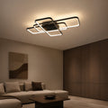LED luster IANUSIS s diaľkovým ovládačom 95 W, 3 svetelná telová, studené/teplé/neuterálne svetlo, stmívateľný, čierny