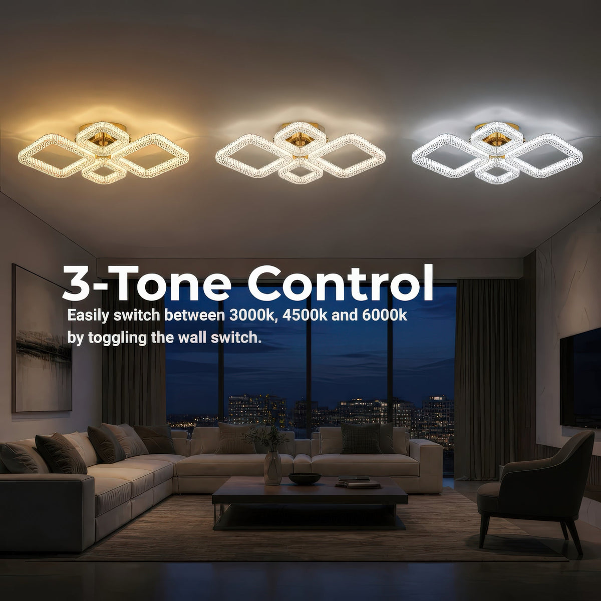 Lustra LED LT767/4GD