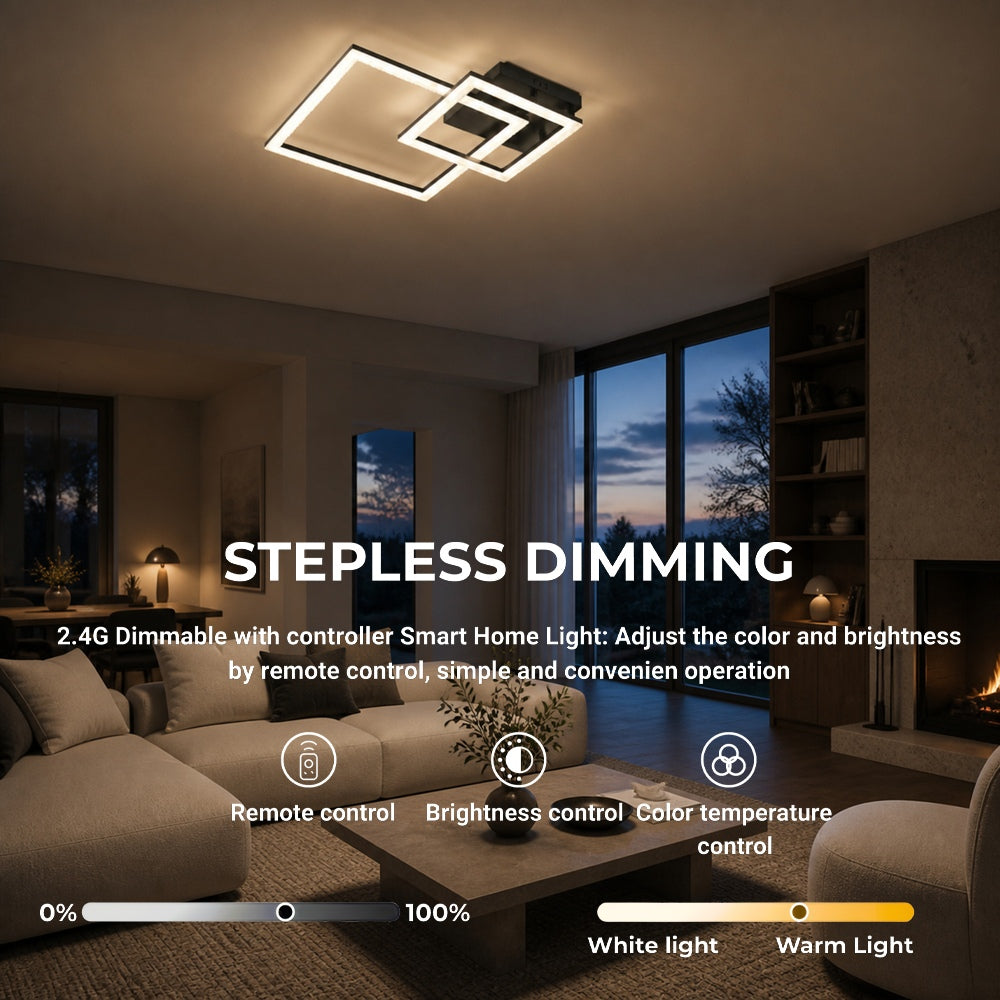 Lustra LED LT8004/2BK