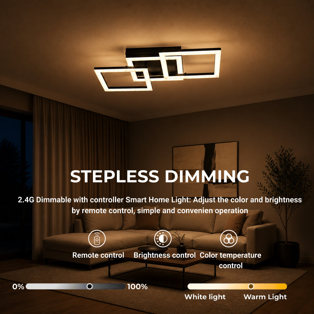 Lustra LED LT8006/3BK