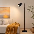 Lampadar TEMIRTAU, 1 x E27, Metal, Negru LP9017BK