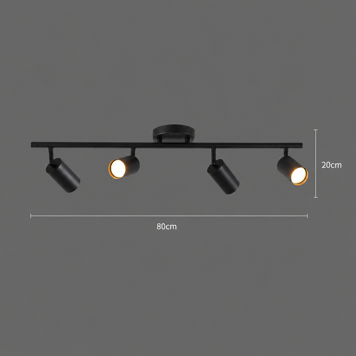Lustra LC6003/4BK